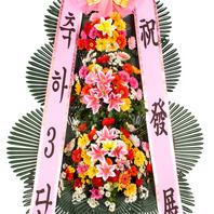 축하3단 화환(중)