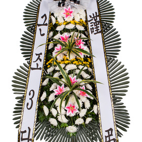 근조3단 화환(중)